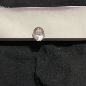 Lavender Amythest ring in SS